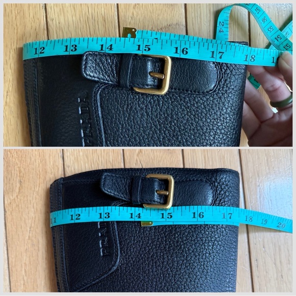 Prada Leather Riding Boots Sz 6.5 - Picture 16 of 16